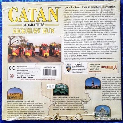 Catan Scenario Rickshaw Run