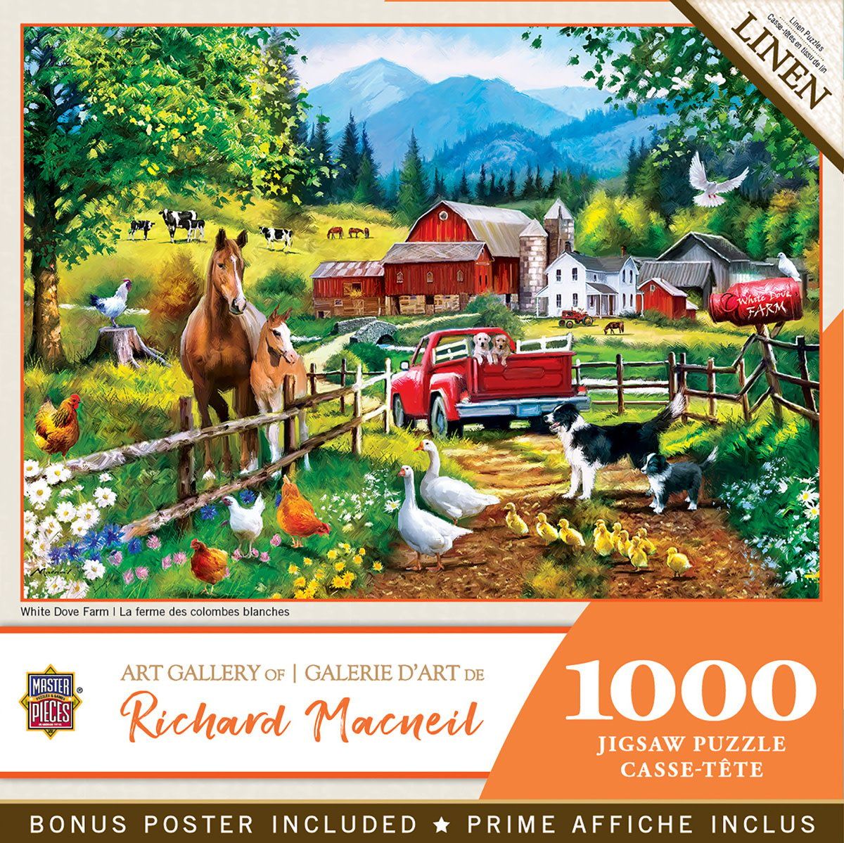White Dove Farm 1000 pc
