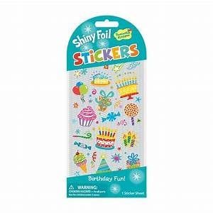Puffy Birthday Fun Stickers