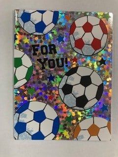 Foil: Soccer Enclosure Card