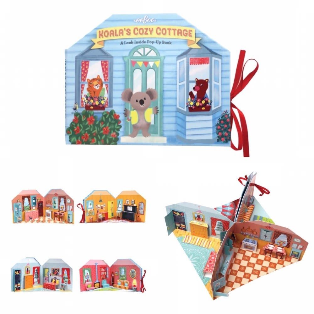 Koala&#39;s Cozy Cottage Pop-Up Playhouse