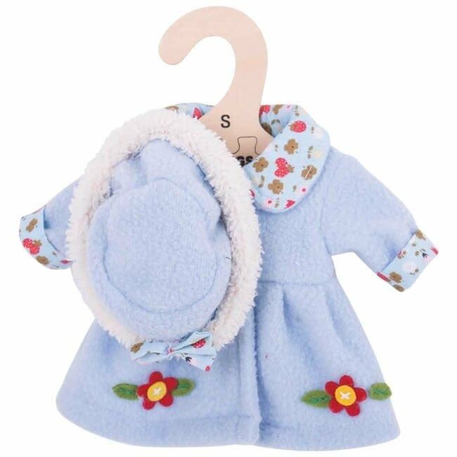 Medium Blue Hat and Coat