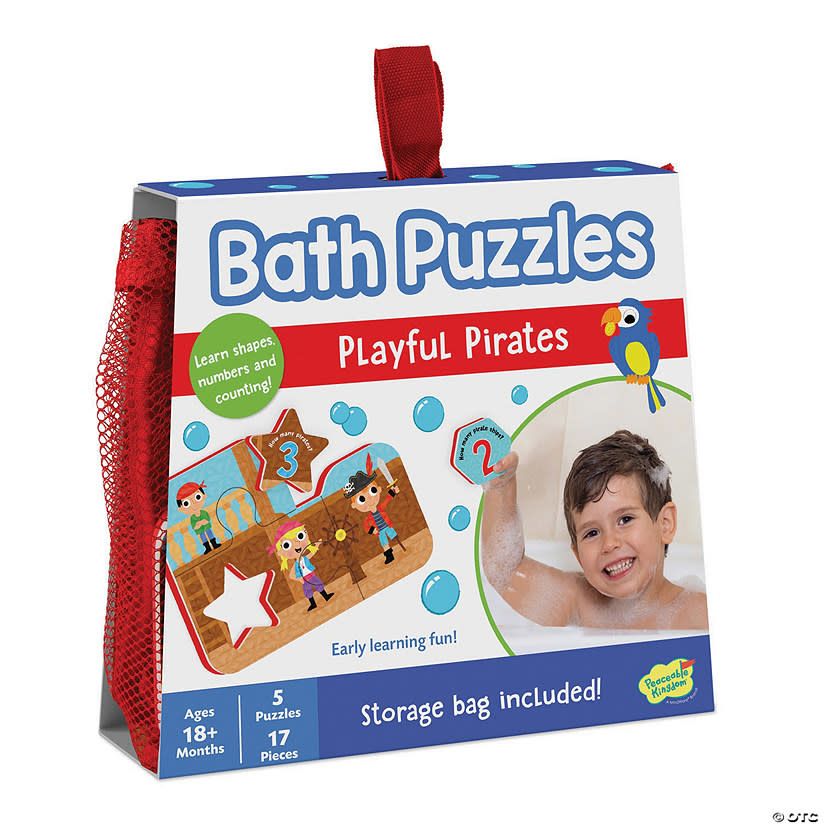 Playful Pirates Bath Puzzle