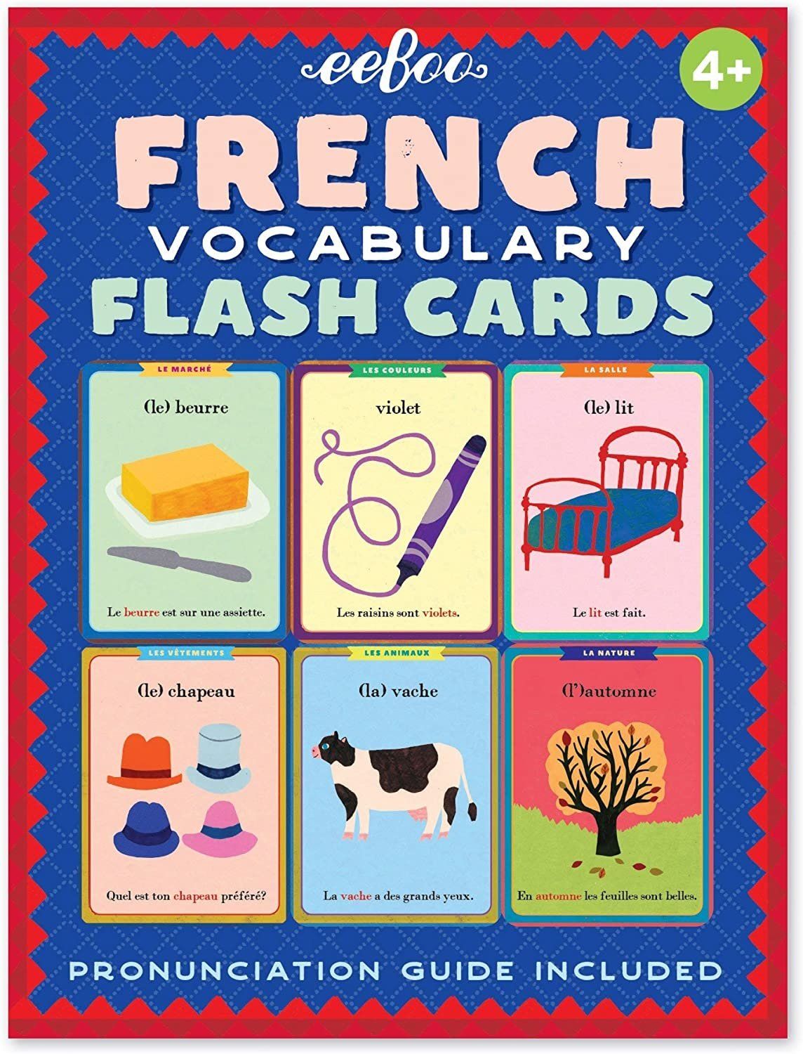French Vocabulary Flash Cards