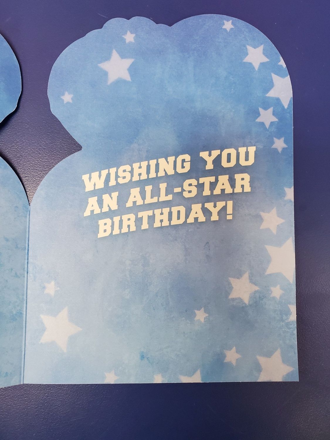 All Star Sports Birthday Card