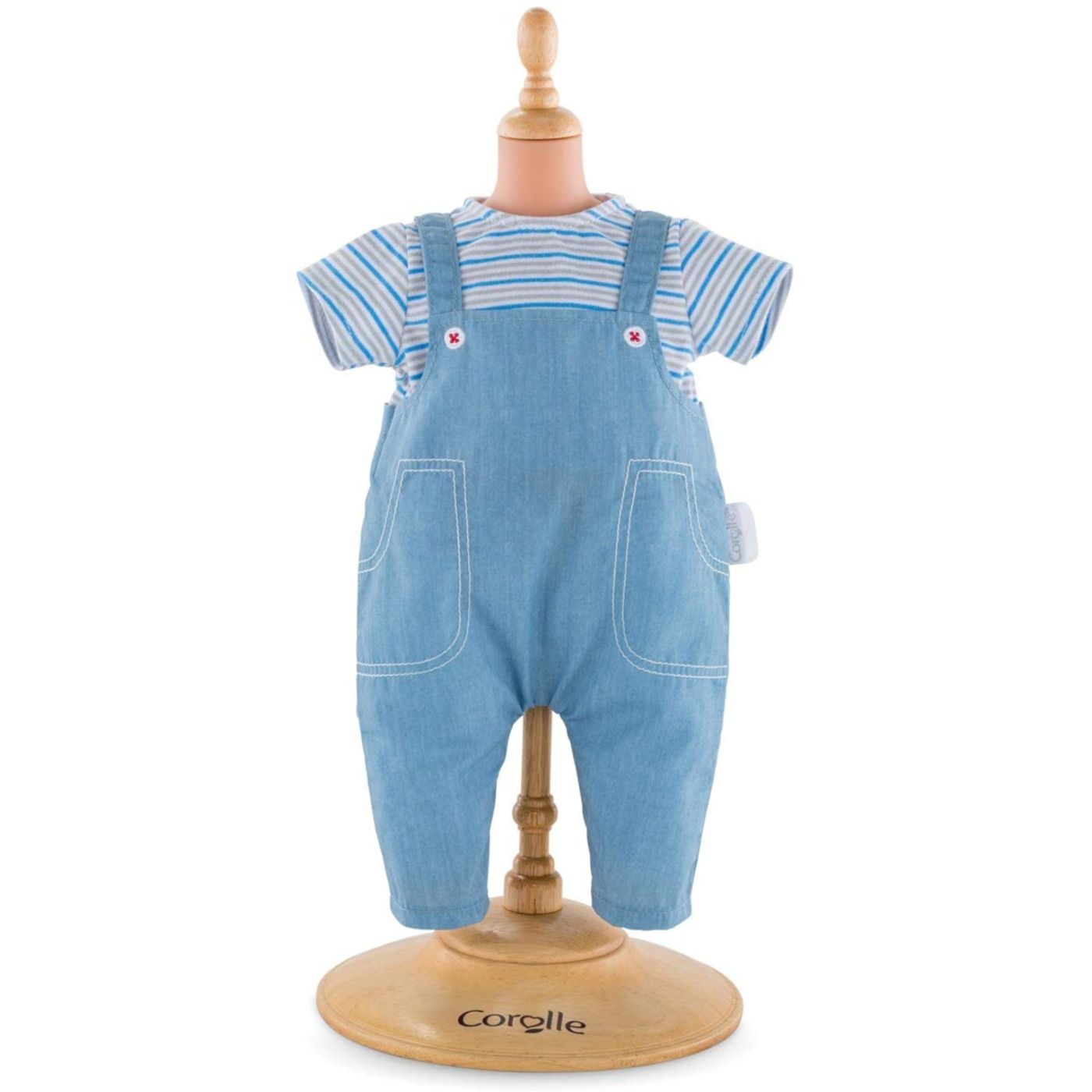 12&quot; Doll T-Shirt &amp; Overalls