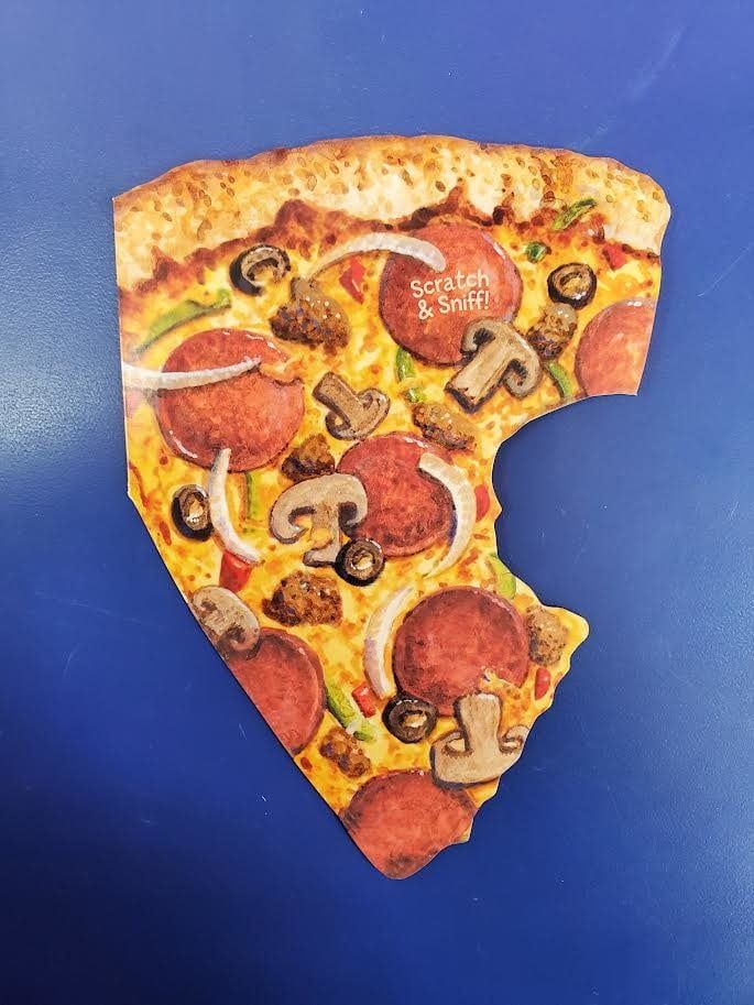 Pizza Scratch &amp; Sniff Card
