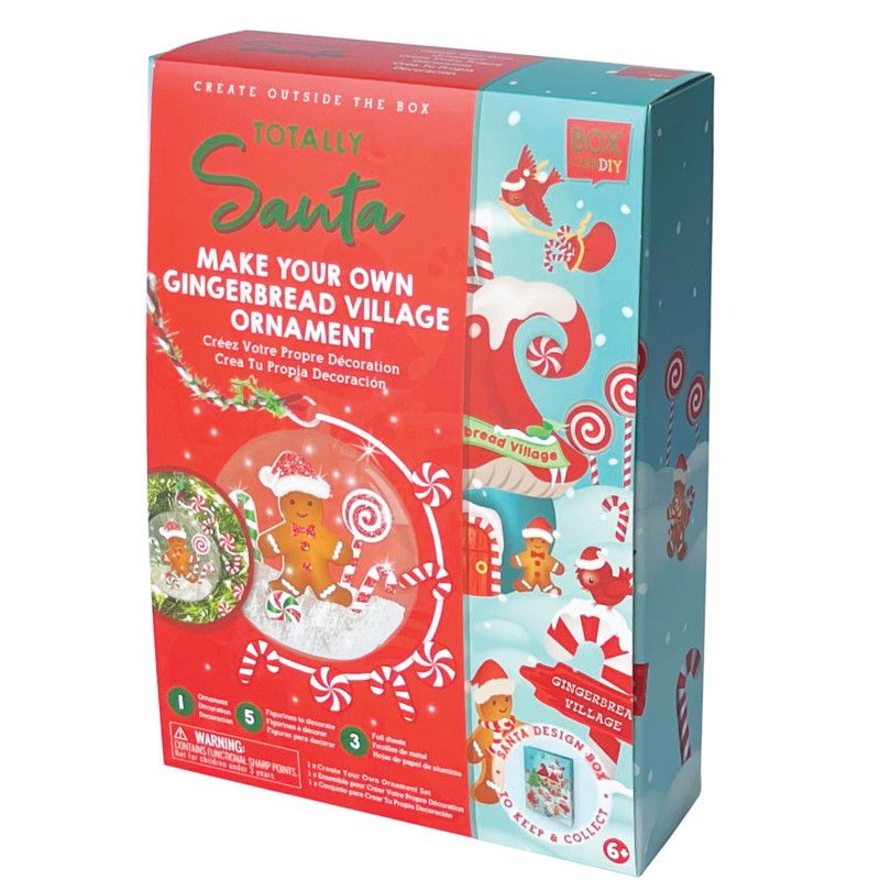 Totally Santa Box CanDIY - Gingerbread Ornament