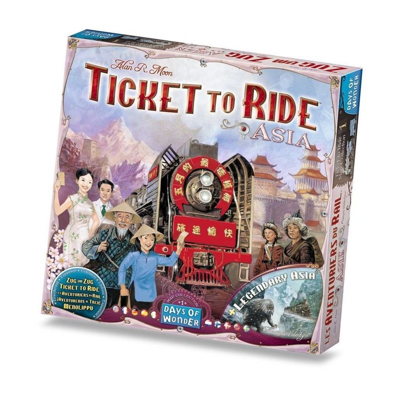 Ticket to Ride: Asia Map Collection 1