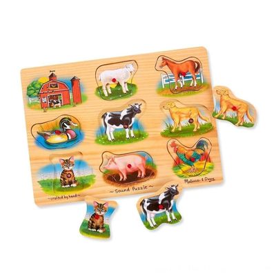 Farm Animals Sound Puzzle