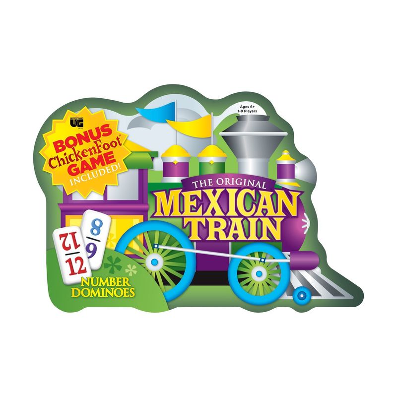 the Original Mexican Train  Number Dominos