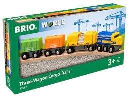 Three Wagon Cargo Train