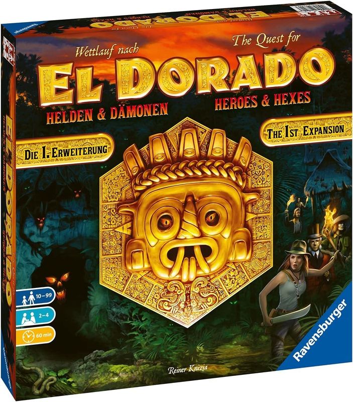 The Quest for El Dorado: Heroes &amp; Hexes Expansion
