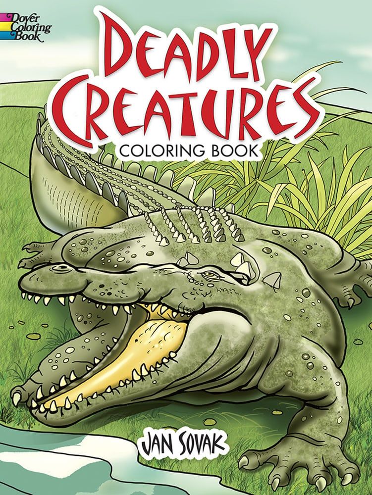 Deadly Creatures Coloring Book - Jan Sovak