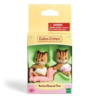 Hazelnut Chipmunk Twins