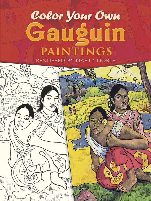 Color Your Own Gaugin Paintings - Marty Noble