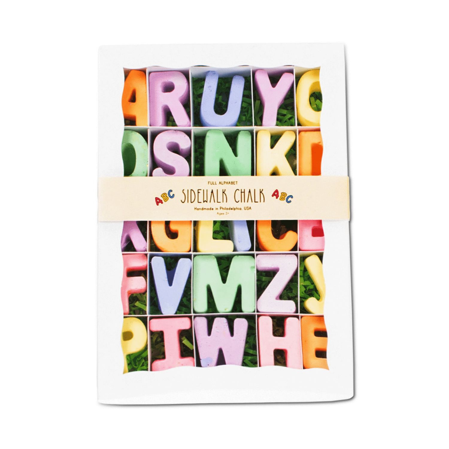 26 Rainbow Color Alphabet Letters