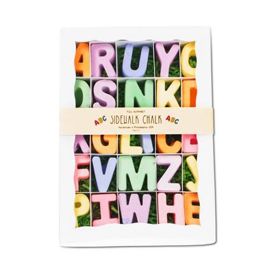 26 Rainbow Color Alphabet Letters