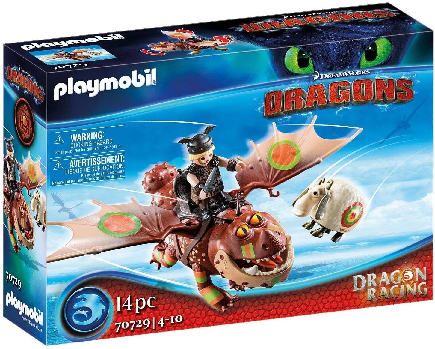 Dragon Racing: Fishlegs and Meatlug