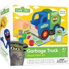 Sesame Street Garbage Truck Paint Kit