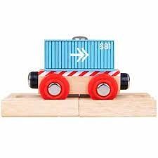 Container Wagon Blue