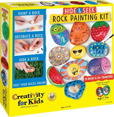 Hide &amp; Seek Rock Painting Kit