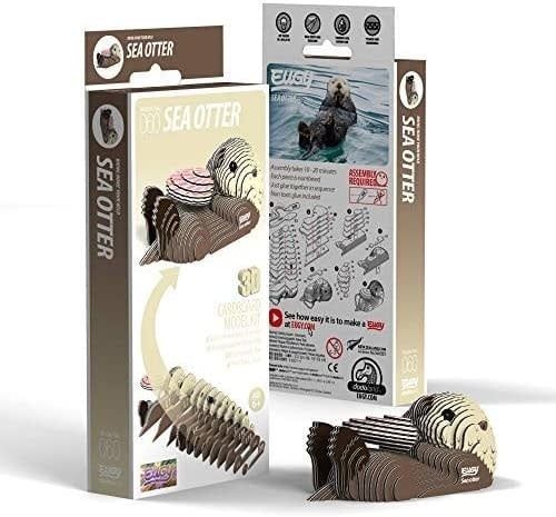 Sea Otter 3D Model Kit