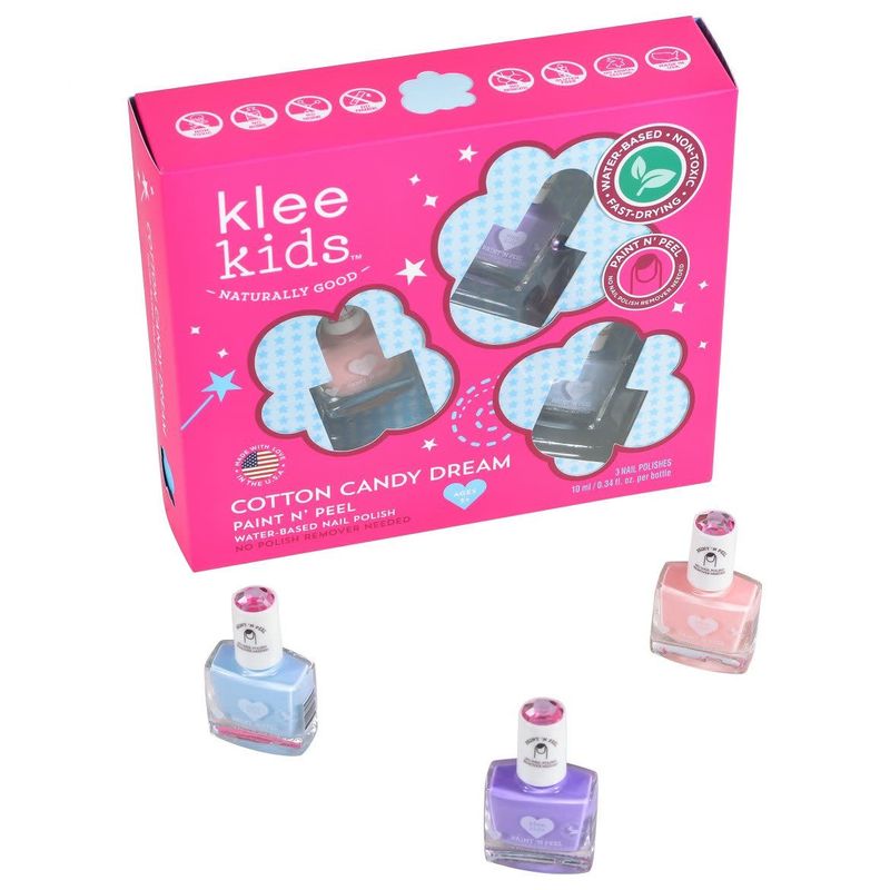 Nail Polish 3-Piece Set - Cotton Candy Dream