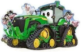 John Deere Tractor Shaped 24 pc