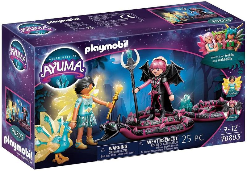 Crystal Fairy and Bat Fairy with Soul Animals