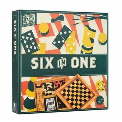 Six in One Wooden Games