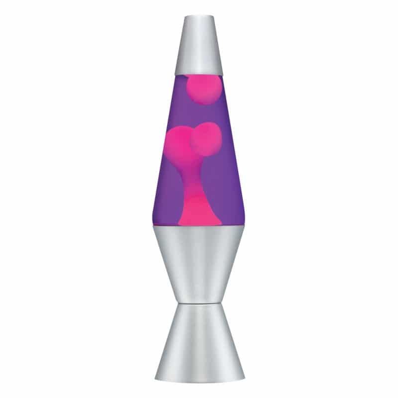 Lava Lamp Pink Purple 14.5&quot;