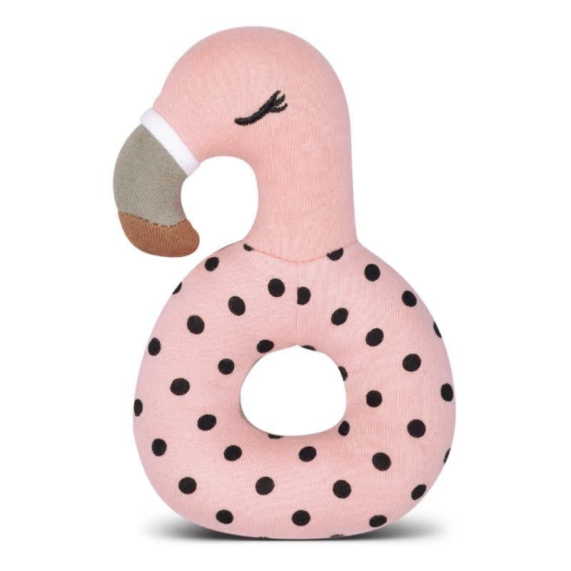 Franny Flamingo Rattle