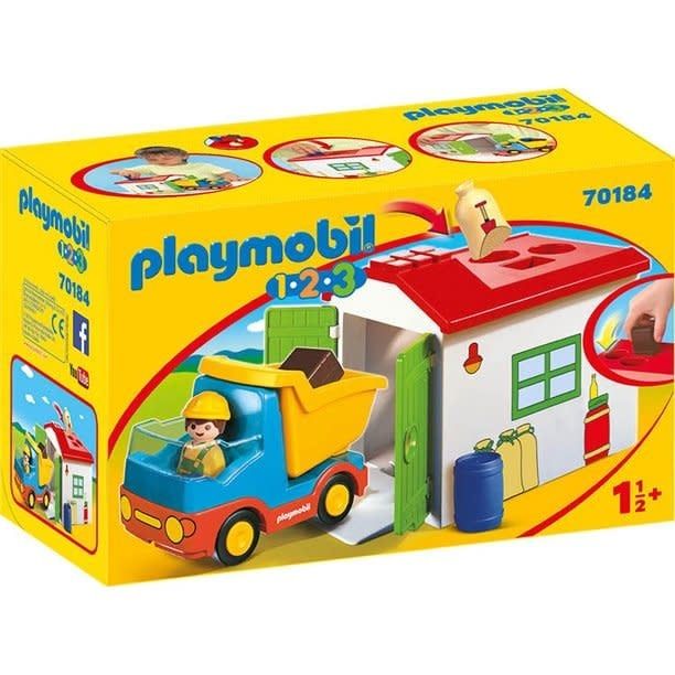 Construction Truck with Garage
