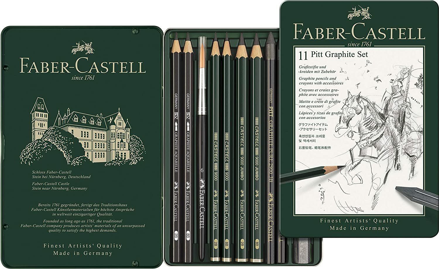 11 Count Graphite Set Tin