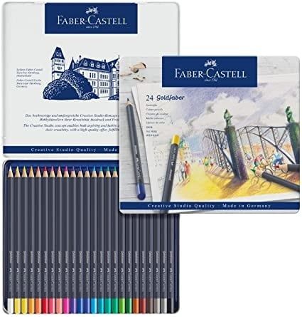 24 Count Goldfaber Pencil Tin