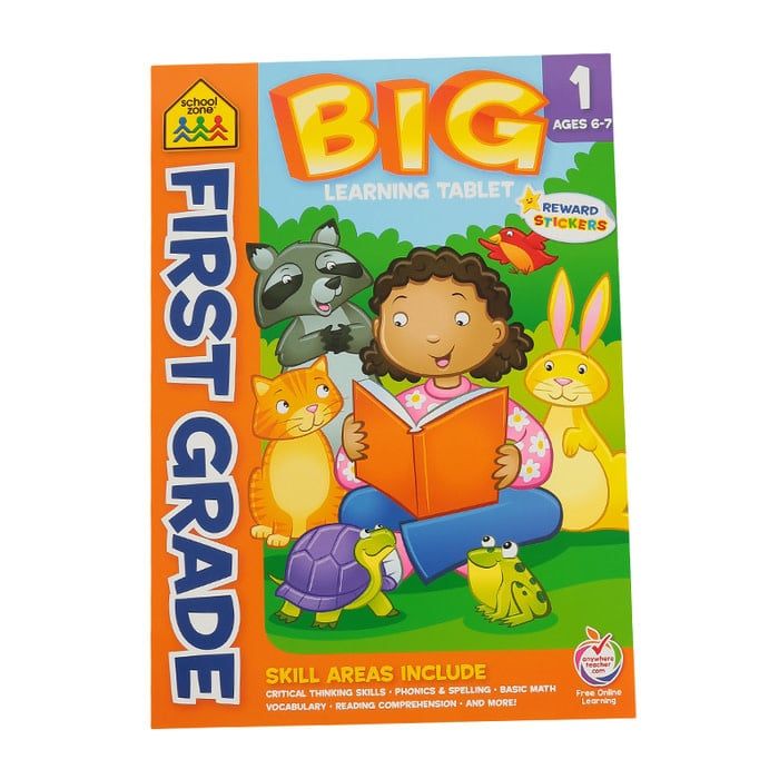 Big First Grade Learning Writing Tablet