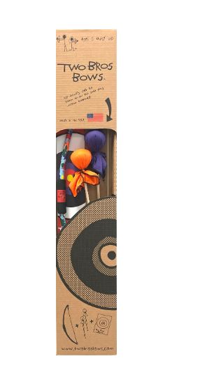 Paint Splatter Bow, 2 Arrows and Small Bullseye
