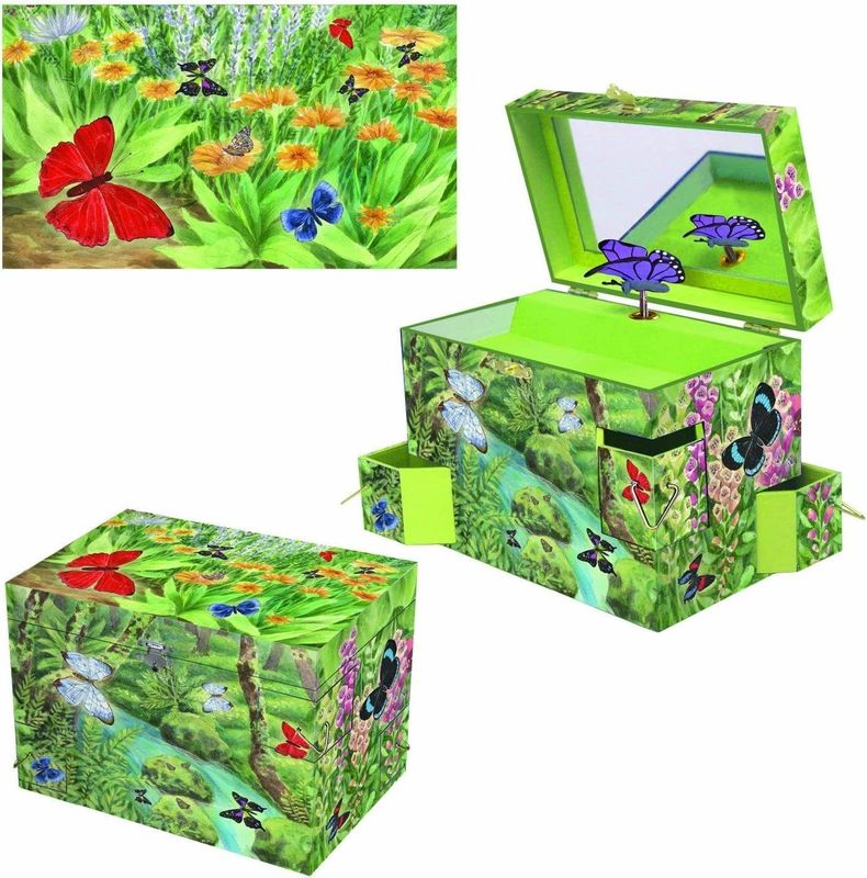 Mariposa Musical Jewelry Box
