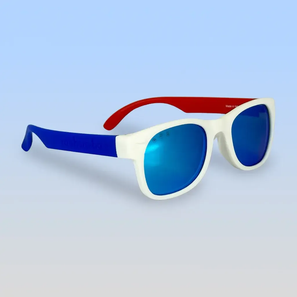 Wayfarer - Red White and Blue - Blue lenses - Baby