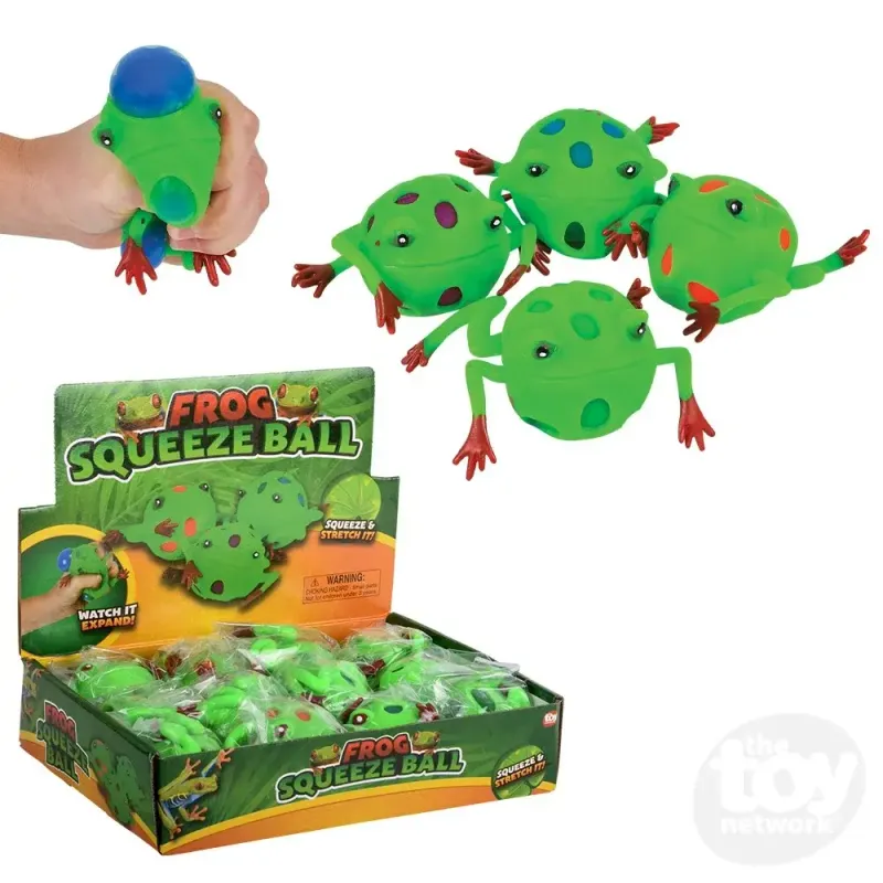 3&quot; Frog Squeeze Mesh Ball