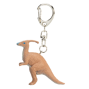 Parasaurolophus Keychain