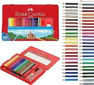 48ct Classic Color Pencil &amp; Sketching Tin Set