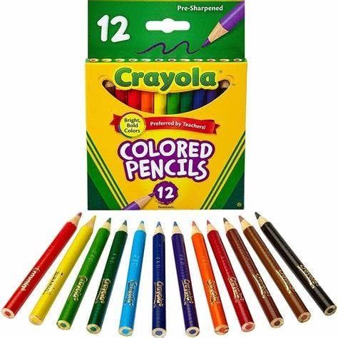 Crayola 12 ct. Short Colored Pencils