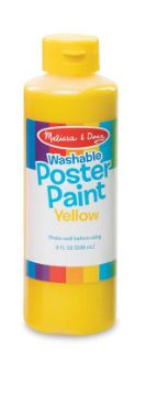 Washable Yellow Poster Paint