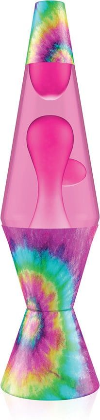 14.5&quot; Lava Lamp - Spiral Tie Dye