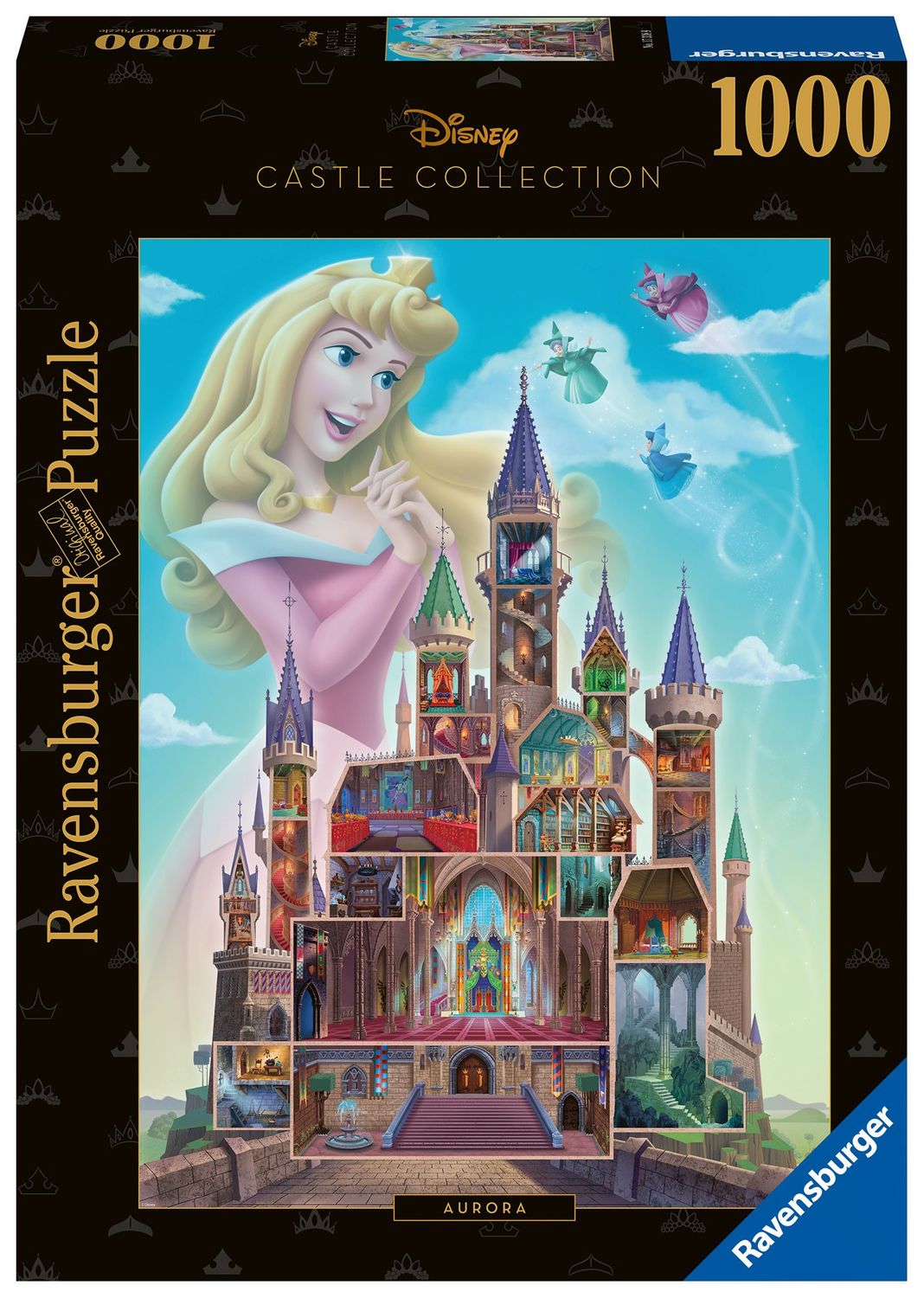 Disney Castle: Aurora 1000 pc Puzzle