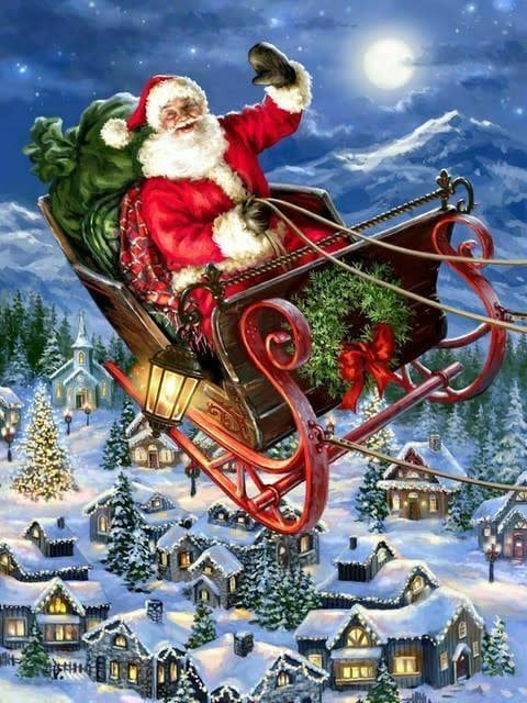 Delivering Christmas 500 Piece Jigsaw Puzzle