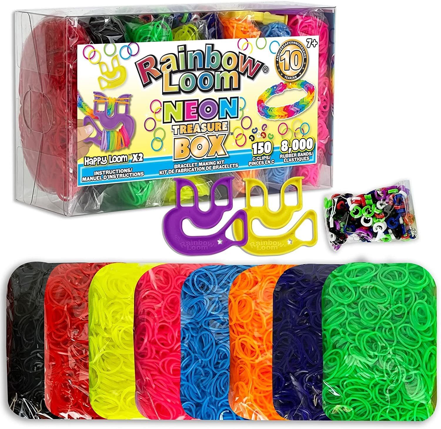 Rainbow Loom Treasure Box Neon