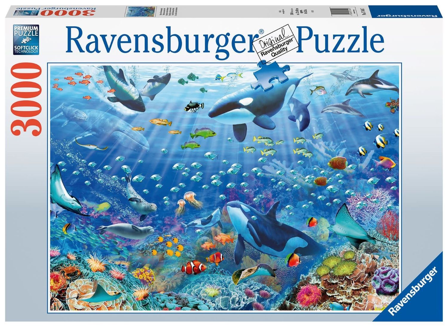 Colorful Underwater World 3000 pc Puzzle